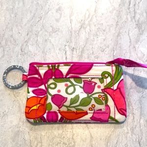 Vera Bradley coin purse/key ring